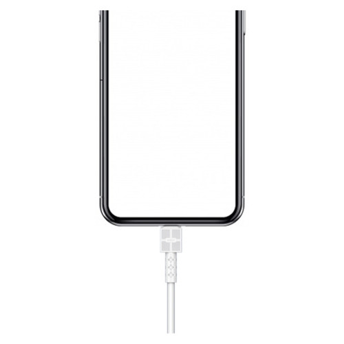 Кабель USB Kaku KSC-293 USB - Lightning 1м - Білий фото №3