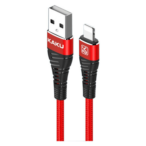 Кабель USB Kaku KSC-298 USB - Lightning 1m - Red фото №1