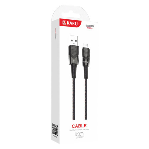 USB кабель Kaku KSC-192 USB - Micro USB 1.2m - Black фото №2