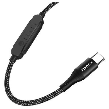 USB кабель Kaku KSC-282 USB - Type-C 1m з таймером - Black фото №3