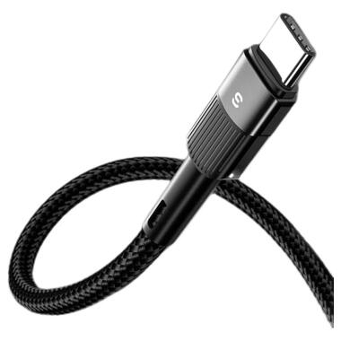 Дата кабель USB 2.0 AM to USB-C 0.5m 7A black Essager (EXCT-XCB01) фото №3