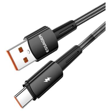 Дата кабель USB 2.0 AM to USB-C 1.0m 120W black Essager (EXC120-CG01-P) фото №2