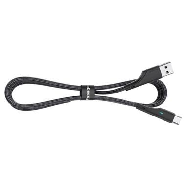 Дата кабель USB 2.0 AM to USB-C 1.0m 3A black Essager (EXCT-LS01) фото №2