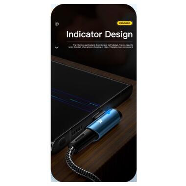 Дата кабель USB 2.0 AM to USB-C 2.0m 100W black Essager (EXCWT7A-CGA01-P) фото №5