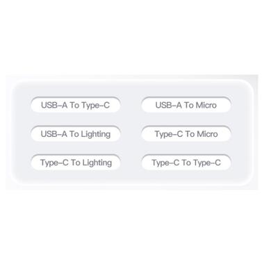 Дата кабель USB charging cable set Treasure box 0.28m Essager (ECJHZ-JH01-P) фото №7