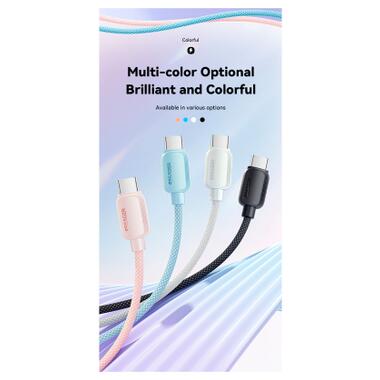 Дата кабель USB-C to USB-C 1.0m 100W black Essager (EXCTT1-WL01-P) фото №4