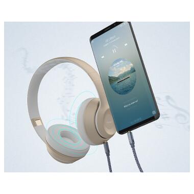 Кабель мультимедийный 3.5mm M to 3.5mm M 1.2m gray Essager (EYP35-DY0G) фото №5