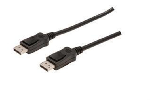 Кабель Digitus Assmann DisplayPort (AM/AM) 1m Black (AK-340103-010-S) фото №1