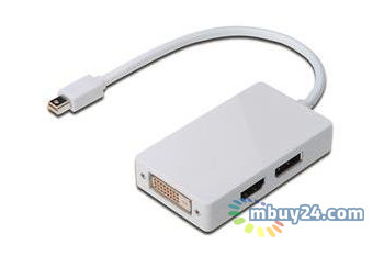 Адаптер Digitus Mini DisplayPort до DisplayPort-HDMI-DVI (24 5) (AK-340509-002-W) фото №1