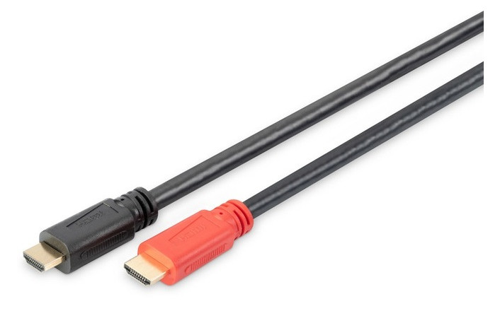 Кабель Digitus HDMI UHD 4K w/Ethernet/Тип підсилювача AM/M 10 м (AK-330118-100-S) фото №1
