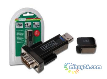 Перехідник Digitus USB to RS232 black (DA-70156) фото №1
