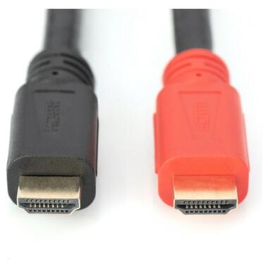 Кабель Digitus HDMI UHD 4K w/Ethernet/Amplifier type A M/M 20 м (AK-330118-200-S) фото №2