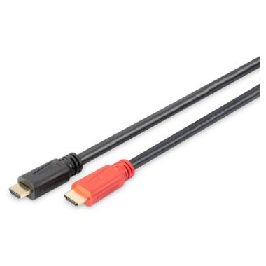 Кабель Digitus HDMI UHD 4K w/Ethernet/Amplifier type A M/M 20 м (AK-330118-200-S) фото №1