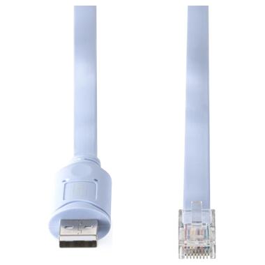 Дата кабель USB AM to RJ45 Ethernet 1.8m FT232RNL black Digitus (DA-70173) фото №2