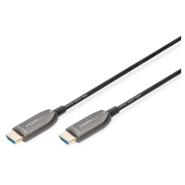 Кабель мультимедийный HDMI M to HDMI M 30m 8K AOC hybrid-fiber black Digitus (AK-330126-300-S) фото №1
