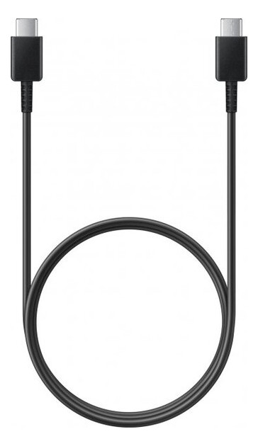 Дата кабель USB Type-C to Type-C black Samsung (EP-DA705BBRGRU) фото №1