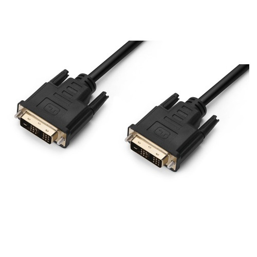 Видео кабель ProLogix DVI - DVI Single link18+1, 3 м черный (PR-DVI-DVI-P-05-28-3m) фото №1