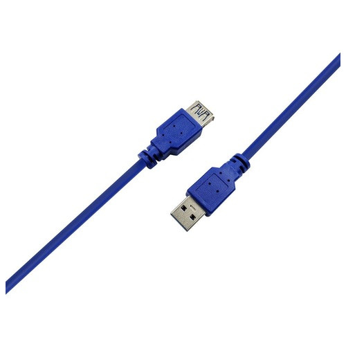 Кабель ProLogix (PR-USB-P-11-30-3m) USB 3.0 AM/AF, синій, 3м фото №3