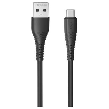Кабель Proda PD-B85a USB - USB Type-C 3A, 1м, Black (PD-B85a-BK) фото №1