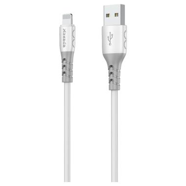 Дата кабель USB 2.0 AM to Lightning 1.0m PD-B51i White Proda (PD-B51i-WH) фото №2