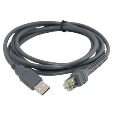 Інтерфейсний кабель Symbol/Zebra для LS4208/DS3408, USB (CBA-U01-S07ZARC) фото №1
