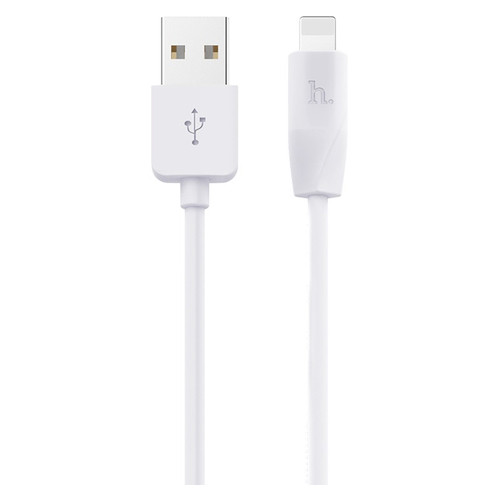 Дата кабель Hoco X 1 Rapid USB to Lightning 1 м білий фото №1