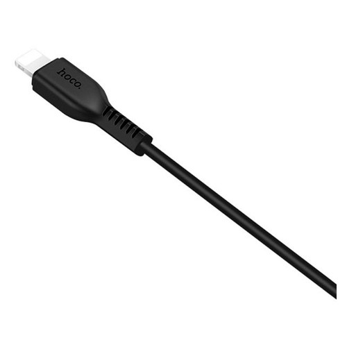 Дата-кабель Hoco X20 Lightning 2 м чорний фото №5