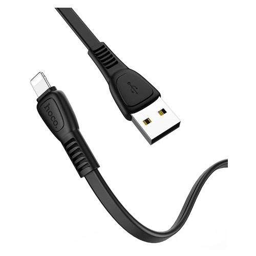Дата-кабель Hoco X40 Noah USB to Lightning 1 м чорний фото №2