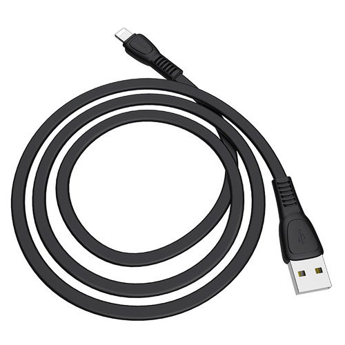 Дата-кабель Hoco X40 Noah USB to Lightning 1 м чорний фото №1