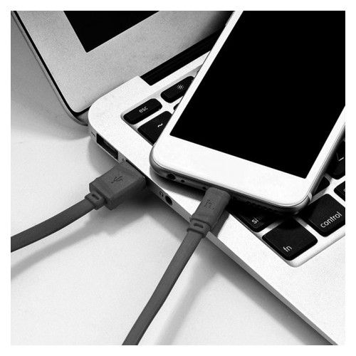 Дата-кабель Hoco X5 Bamboo USB to Micro USB (100см) чорний фото №2