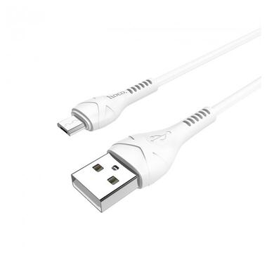 Дата кабель Hoco X37 "Cool power” Micro USB 1 м білий фото №4