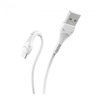 Дата кабель Hoco X37 "Cool power” Micro USB 1 м білий фото №2