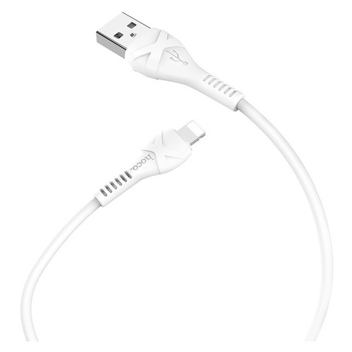Дата кабель Hoco X37 Cool power” Lightning 1 м білий фото №5