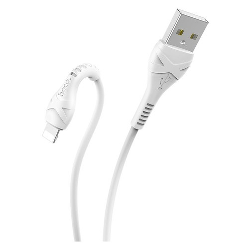 Дата кабель Hoco X37 Cool power” Lightning 1 м білий фото №1