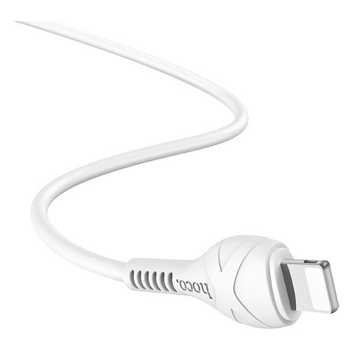Дата кабель Hoco X37 Cool power” Lightning 1 м білий фото №2