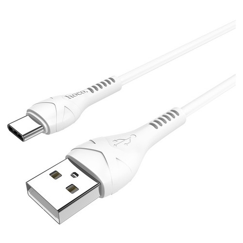 Дата кабель Hoco X 37 USB - Type-C, 1 м білий фото №5