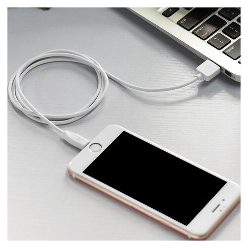 Дата кабель Hoco X1 Rapid USB to Lightning 2 м білий фото №5
