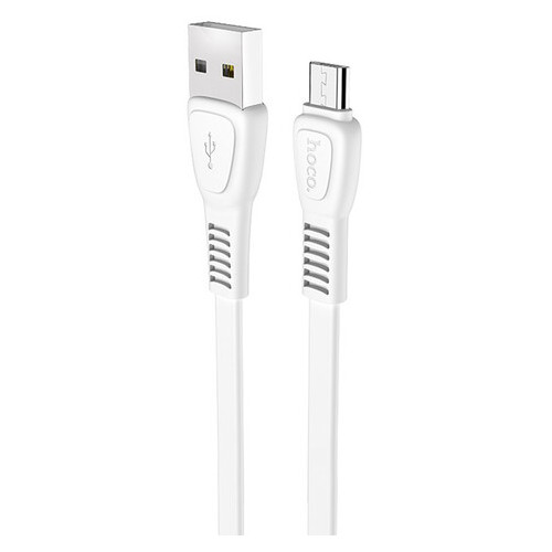 Дата кабель Hoco X40 Noah USB to Micro USB 1 м білий фото №1