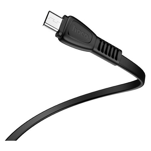 Дата кабель Hoco X40 Noah USB to Micro USB 1 м чорний фото №4