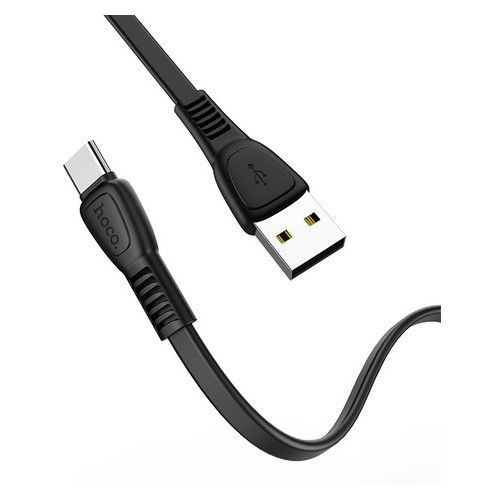 Дата кабель Hoco X 40 Noah USB to Type-C 1 м чорний фото №3