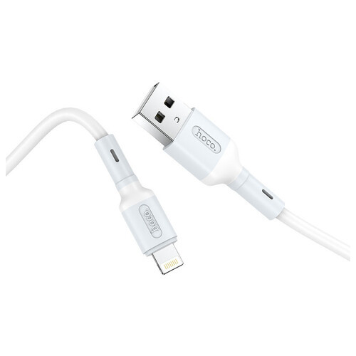 Дата кабель Hoco X65 Prime USB to Lightning 1 м білий фото №2