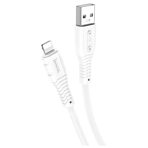 Дата кабель Hoco X67 Nano USB to Lightning 1 м білий фото №1