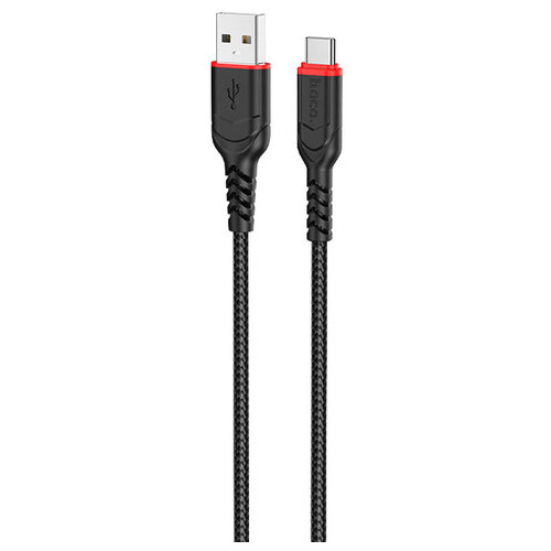 Дата кабель Hoco X59 Victory USB to Type-C 1 м чорний фото №1