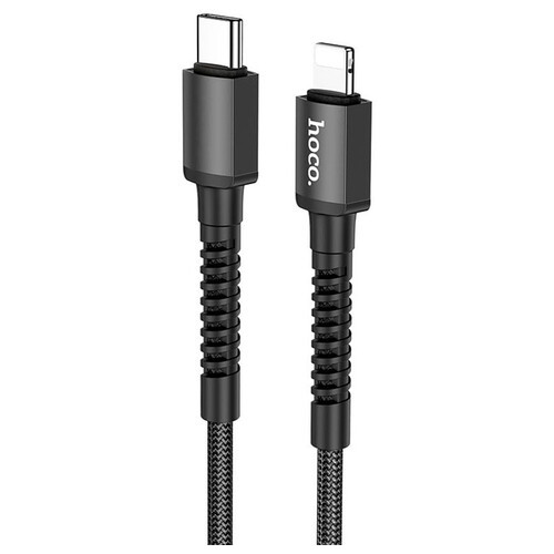 Дата кабель Hoco X71 Спеціальний PD Type-C to Lightning 1 м чорний фото №1