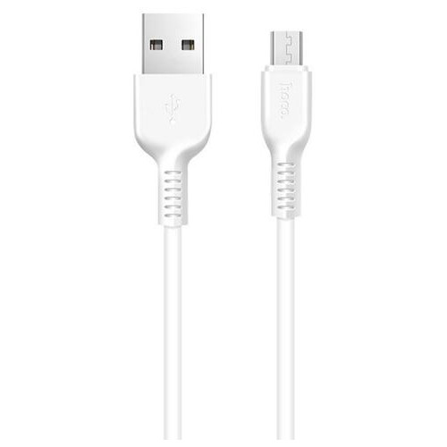 Кабель Hoco X 13 USB Micro 2A 1 м White (6957531061175) фото №1