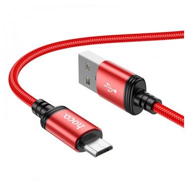 Кабель Hoco X89 Wind USB Type-A to Micro USB 1м Black (6931474784346) фото №4
