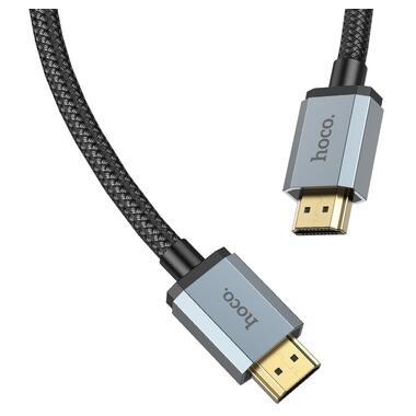 Дата кабель Hoco US03 4K HDMI Male To 4K HDMI Male (1 м) Black фото №5