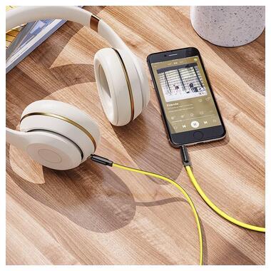 Кабель Hoco AUX audio Cable UPA16 |1M| белый фото №6