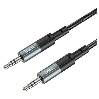 Кабель Hoco AUX audio Cable UPA23 |1m| черный фото №3