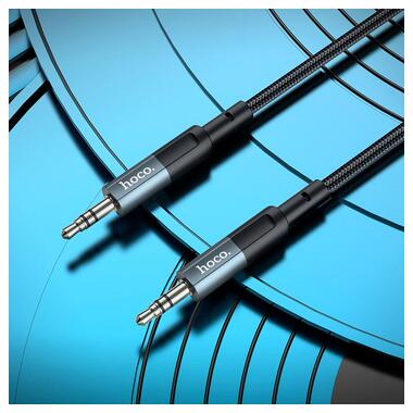 Кабель Hoco AUX audio Cable UPA23 |1m| черный фото №6